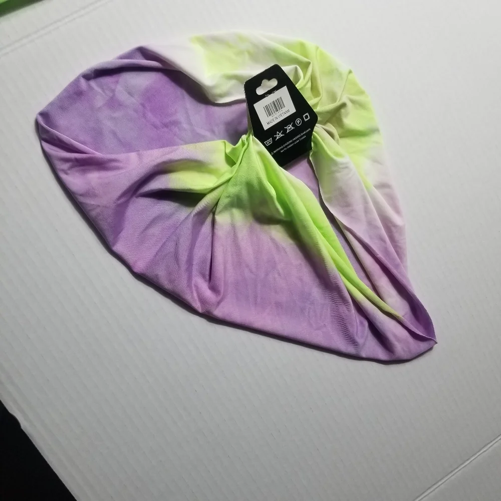 NWT QUEEN BEE TIE DYE MULTI USE SEALED BANDANA